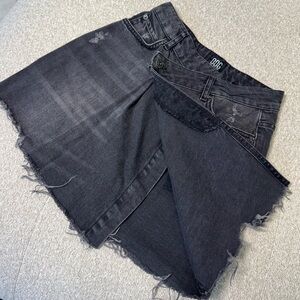 BDG Urban Outfitters Black Denim Mini Skirt XS